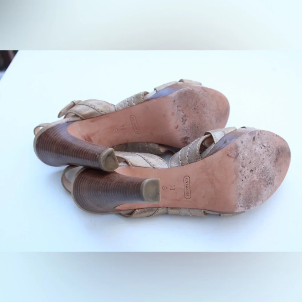 Coach Brynne platform sandals